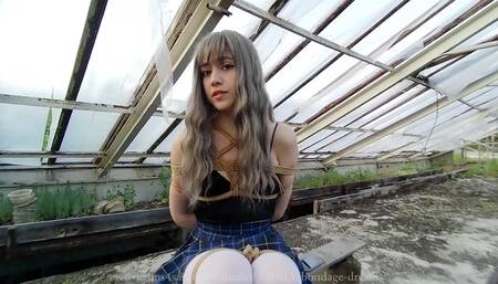 Sarah_Bondage in an abandoned greenhouse_Ordro_Part 2