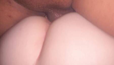 Creaming on My Master Black Cock