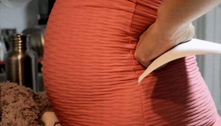 A teddy bear and burping request