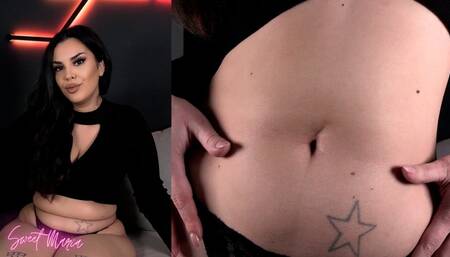 Belly sloshing and burping ~ Sweet Maria