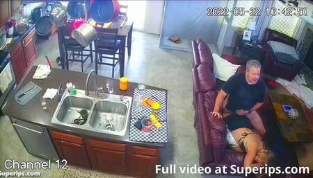 IPCAM – American man fucks his sleeping ex-wife