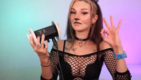 Busy B ASMR - Kitty Ear Eating