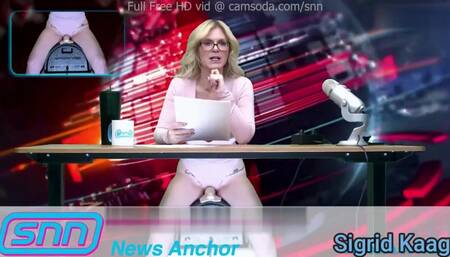 Sigrid Kaag achter het buro