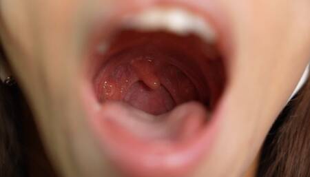 I'll show you the uvula fetish extremely close up