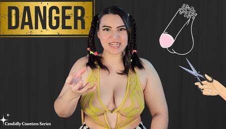 Real Talk Penectomy - Candid Talk with Countess Wednesday about Biting Your Dick Off, Extreme Domination, Medical Play, Castration, and CBT MP4 1080p