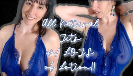 Sheer Lingerie and Topless Tit Play