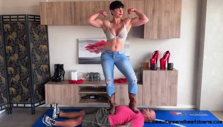 Goddess Rapture and Her Cowboy Boots - UltraHD (WMV)