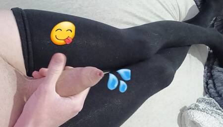 Young Trans Masturbates Alone in Her Room Until Ejaculation