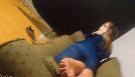 Hospital CNA Returns for First BareSoles #Angerblasting - GoPro Edition - Nurse Halston