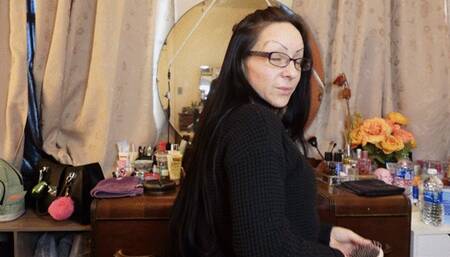 Brushing My Ass length Hair