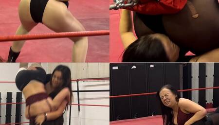 Crotch busting, slams, sunless, body scissors and wedgie stink faces