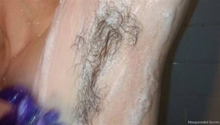 Washing My Long Armpit Hair HD