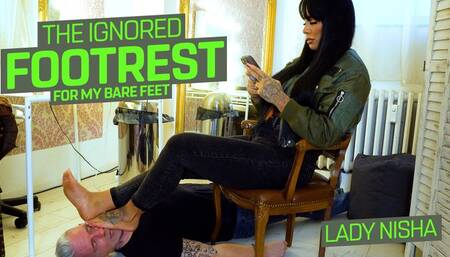 The ignored footrest ( Foot Domination with Lady Nisha ) - 4K UHD MP4