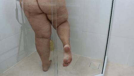 Juliette-rj invites you to her delicious shower, just cum FOR MOBILE DEVICES USERS LOL - BBW BODY - FAT ASS - FEMALE - FAT PUSSY - THICK THIGHS - THICK BODY - SHOWER FETISH - VOYERISM - SHOWER SCENES - ASS FETISH - WET FEET