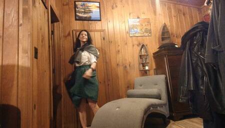 girlfriend likes to roleplay pov striptease