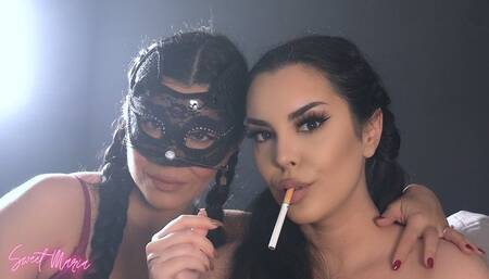 2 girls, too many cigarettes ~ Sweet Maria