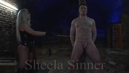 SHEELA SINNER - TOO HARD CBT FOR THE POOR SLAVE