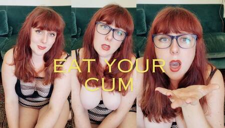 Your first time being a cum eating slut - CEI - by Lexie Red