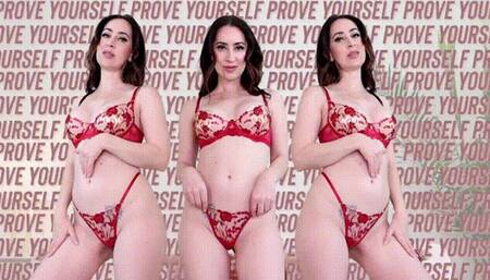 Prove Yourself - Mina Thorne - Ruined Orgasm, JOI, Femdom POV