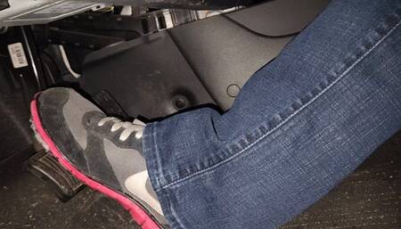 Driving in Nike Eclipse