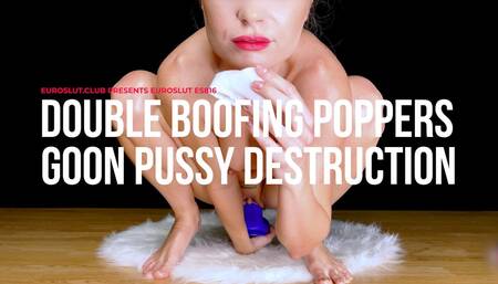 Double Boofing Poppers Gooning Pussy Destruction (ES816)