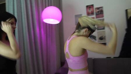 Extreme sniffing on the sofa