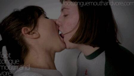 Play Fighting, Passionate Kissing and Shoes Tangling (FF Kissing)