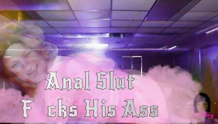 Anal Slut Fucks His Ass w Music MP4HD