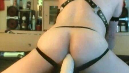 Riding Dildo Assfuck