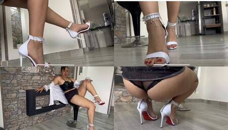 1080P Hotwife prize you for getting new high heels