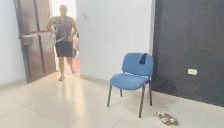 Aunt Barbara takes you to school in the old Volkswagen Beetle