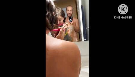Jake Bangs His Trans Step Sister Running Late for Work One Day