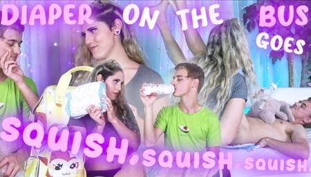 Diaper On The Bus Goes Squish, Squish, Squish (HD MP4)
