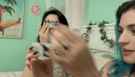 Giantess Girlfriends Devours Box Of Shrunken Tinies With Elara Wren & Mia Hope (SD 720p WMV)