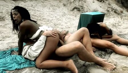 Kyra Black and Angelika Black are Horny Desert Wanderers