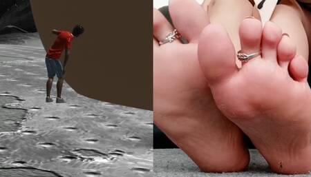 Giantess foot toy SFX
