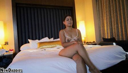 Big Ass Latina Kitty Lyvv gets screaming orgasm at casting