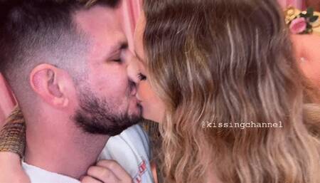 Christopher and Megan Kissing Video 5 - MP4