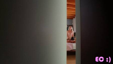 Spying Sex Action And Receive A Dirty Sandwich_4K