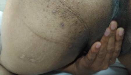 Dirty Kavitha Aunty Masterbate in Front Dilver Boy