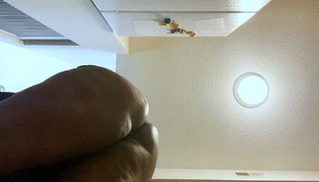 Teenie Watching Giantess in Kitchen POV 1080