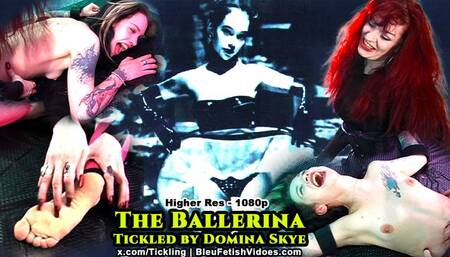 Ballerina Tickled by Domina Skye - FULL CLIP - Remastered & Upscaled with AI to 1080