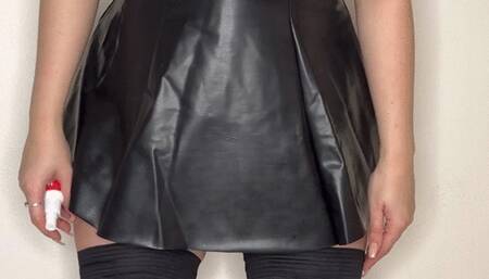 Shining My Latex Dress