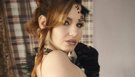 373- Elena Vega Black Venice Costume