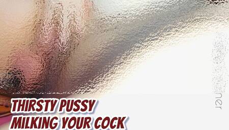 Just Lay Back and Let Me Milk Your Cock with My Thirsty Pussy...
