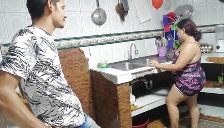 I Milk My Stepbrothers Cock and I Eat His Milk...