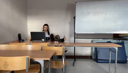 Cruel teacher and bad student - [FHD MOV]