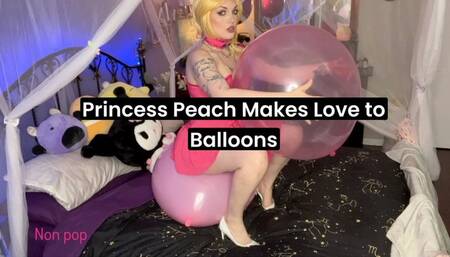 Princess Peach Makes Love to Balloons