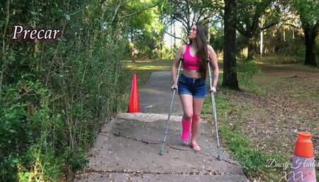 Precarious Pavement Crutching WMV