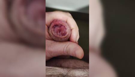 Greek gay young boy pre cum & lot of sperm